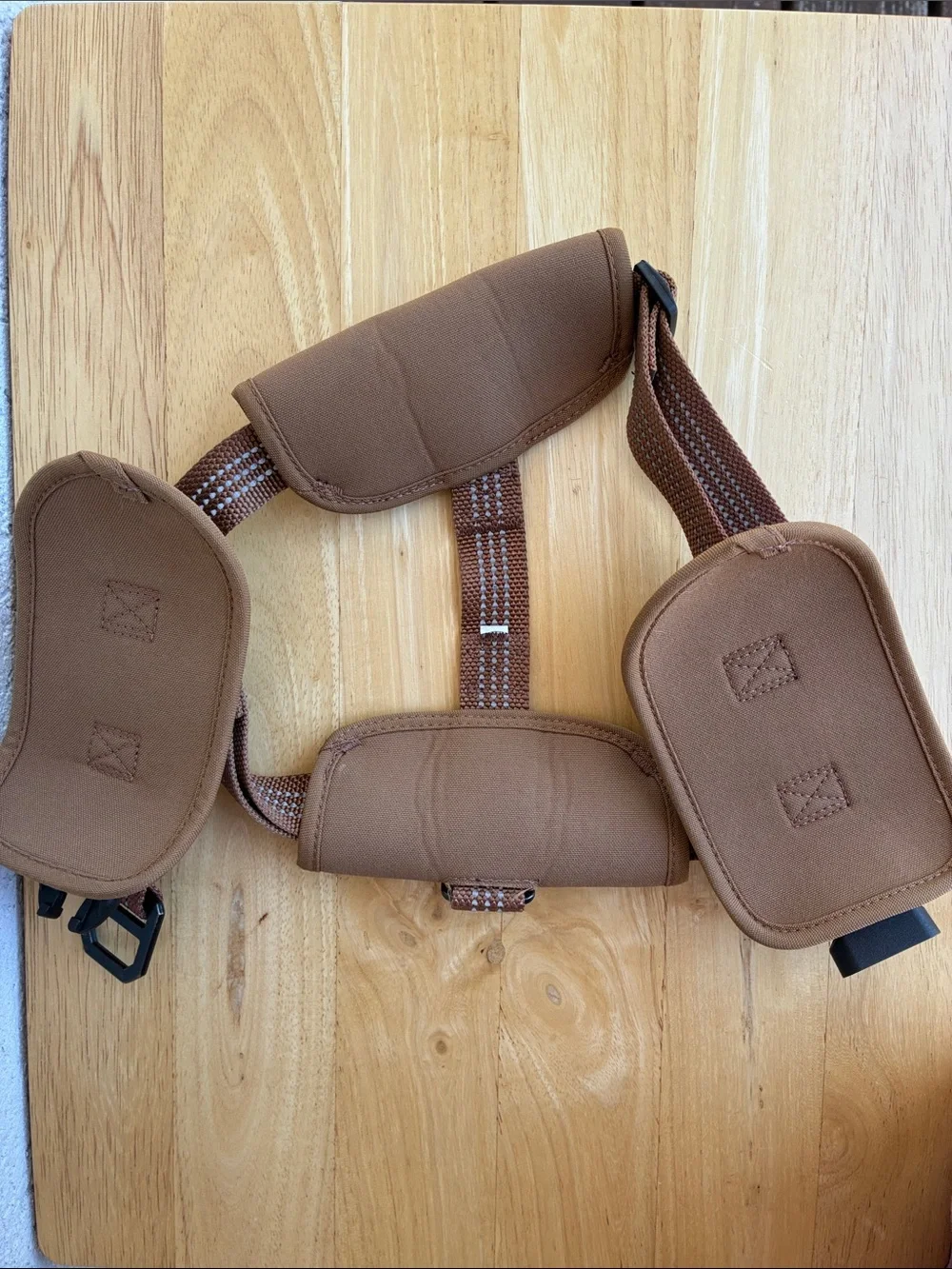 Carhartt Brown Training Harness with Reflective Webbing